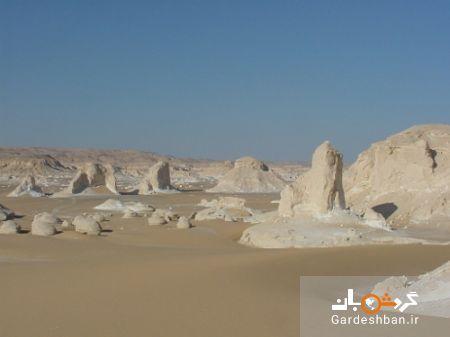 عجیب ترین کویر جهان به رنگ سفید، عکس