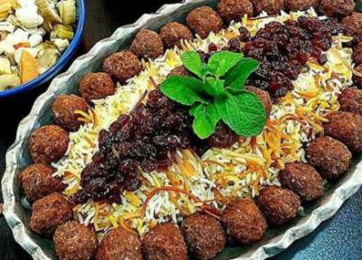 طرز تهیه رشته پلو مجلسی