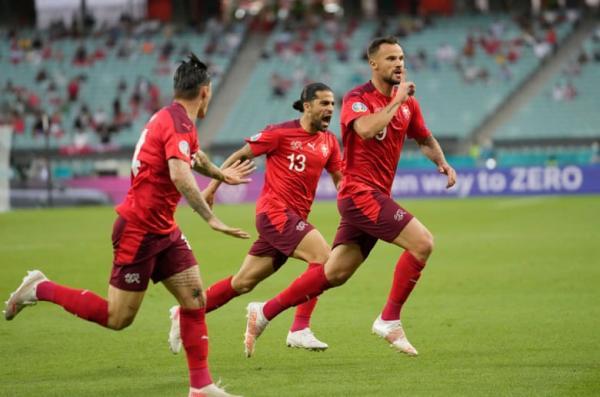 سوئیس 3 - 1 ترکیه؛ حذف مفتضحانه تیم گونش