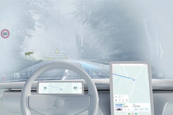 ابتکار ولوو برای تبدیل شیشه خودرو به صفحه نمایش واقعیت افزوده