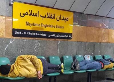 شرح شرکت مترو در مورد ماجرای متروخوابی در تهران